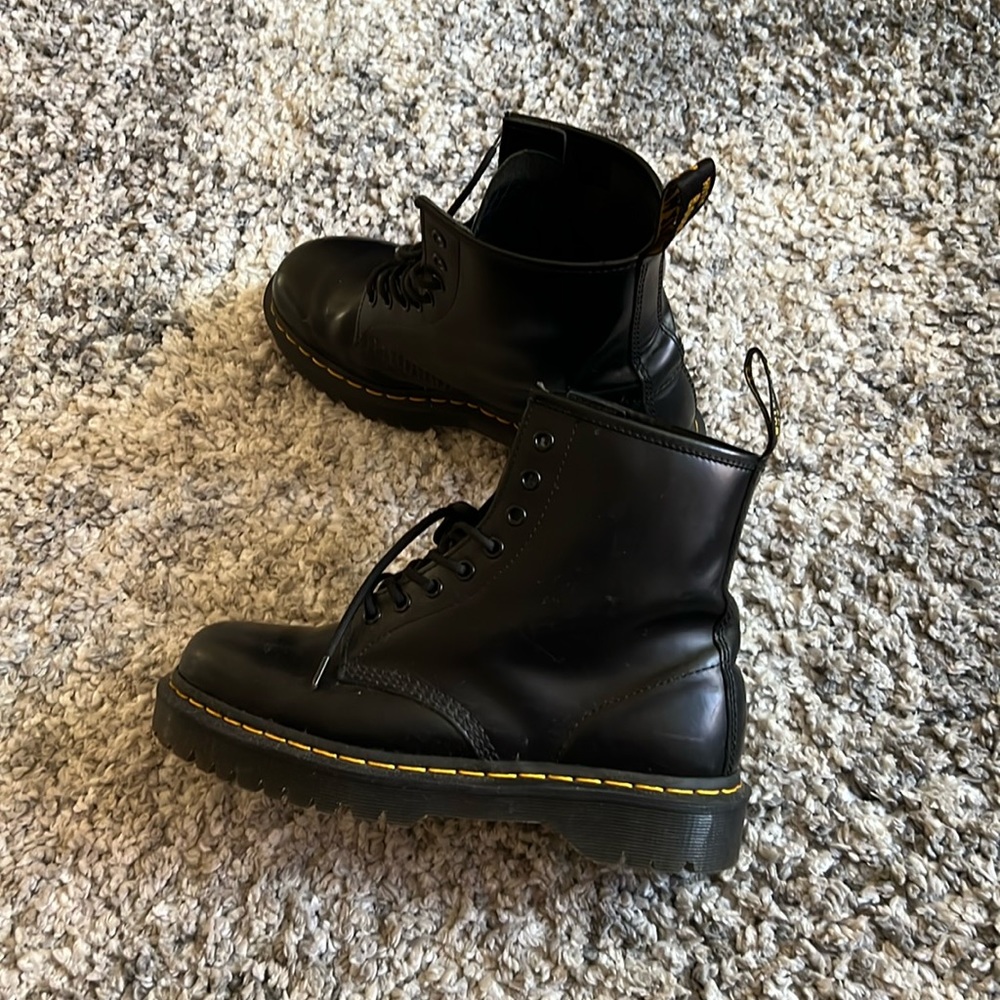 1460 BEX SMOOTH LEATHER LACE UP BOOTS
